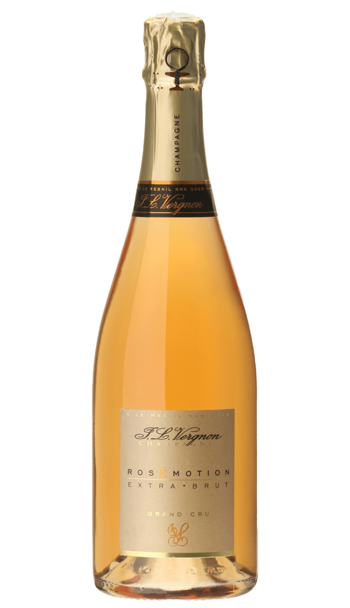 Champagne J.L Vergnon Rosémotion Extra Brut Grand Cru N.V - Osomm
