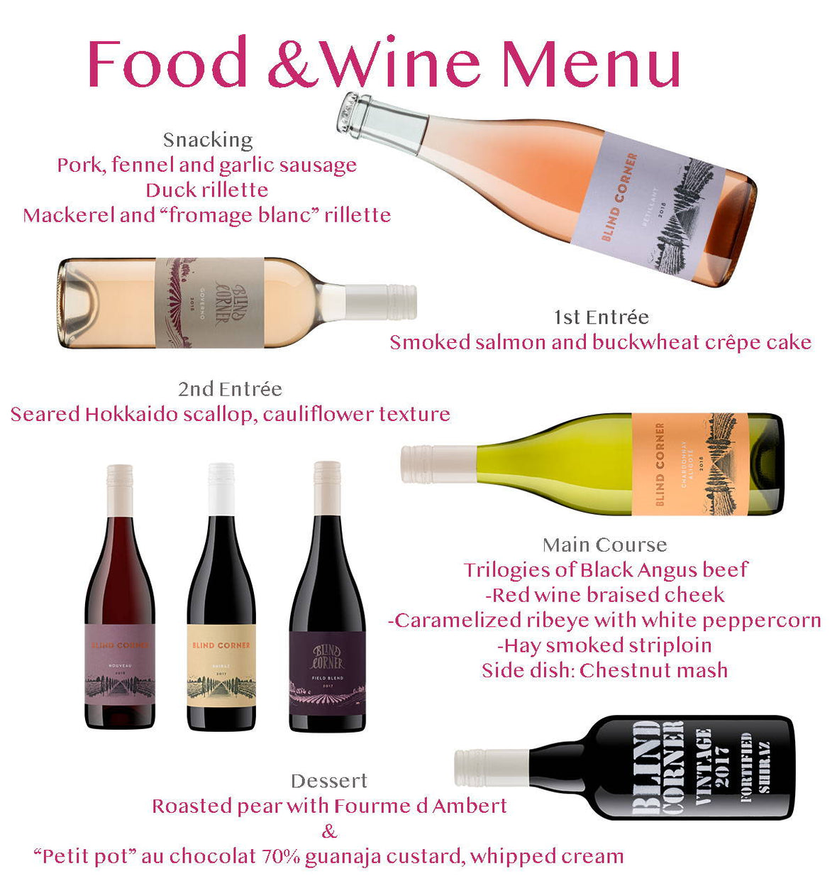 Wine Dinner with Ben Gould from Blind Corner at Le Bistrot du Sommelier - Osomm Wine