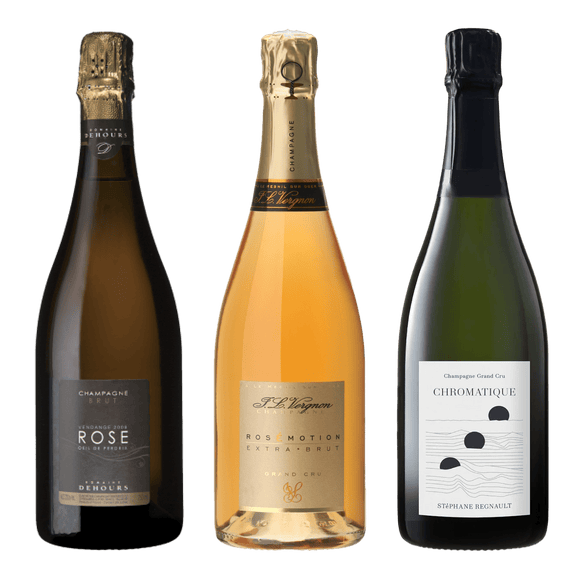 Artisan Champagne 3 bottles assortment case - Osomm